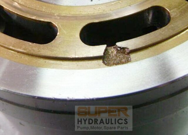 Poor quality bi-metal 90R130 barrel copper layer 