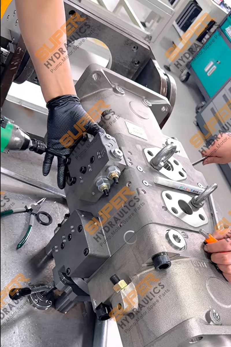 Assembly Site Photos Series - A11VO75_A11VO95_A11VO130_A11VO145_A11VO190_ A11VO260 Hydraulic Pumps Assembly Site Photos Series - A11VO75_A11VO95_A11VO130_A11VO145_A11VO190_ A11VO260 Hydraulic Pumps